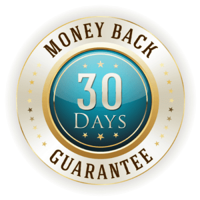 Blue and Gold Satisfaction Guarantee 30 days