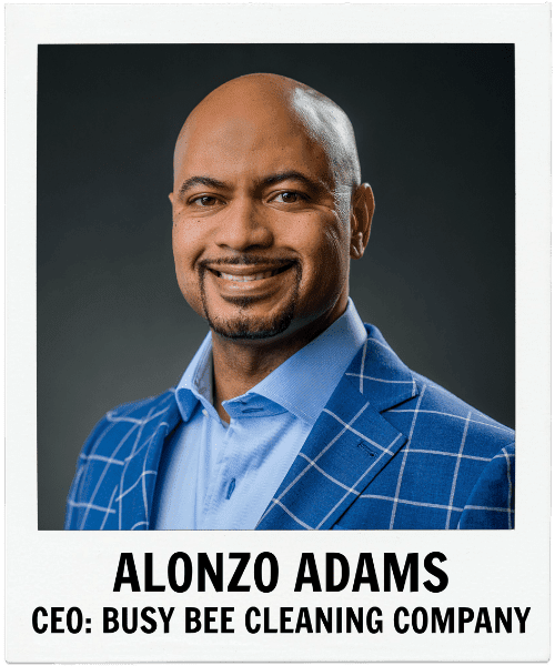 Alonzo Adams, Busy Bee Cleaning Company, Savvy Cleaner Guest Expert