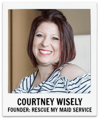 Courtney Wisely, Rescue My Maid Service, Savvy Cleaner Guest Expert