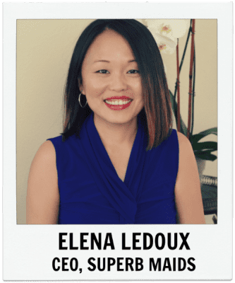 Elena Ledoux, Superb Maids, Savvy Cleaner Guest Expert