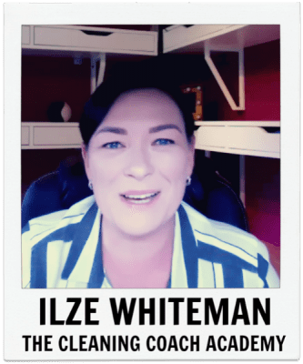 Ilze Whiteman, The Cleaning Coach, Savvy Cleaner Guest Expert