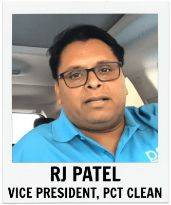 RJ Patel, PCT Clean, Savvy Cleaner Guest Expert