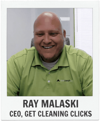 Ray Malaski, Get Cleaning Clicks, Savvy Cleaner Guest Expert
