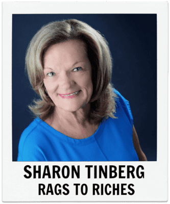 Sharon Tinberg, Rags to Riches, Savvy Cleaner Guest Expert
