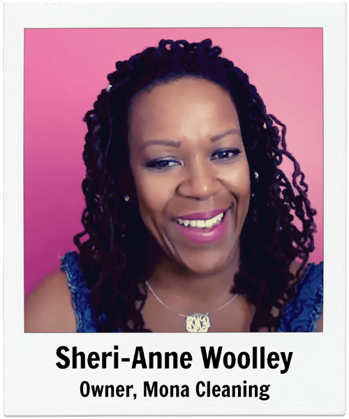 Sheri-Anne Woolley, Mona Cleaning, Savvy Cleaner Guest Expert