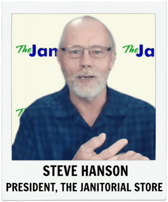 Steve Hanson, The Janitorial Store, Savvy Cleaner Guest Expert