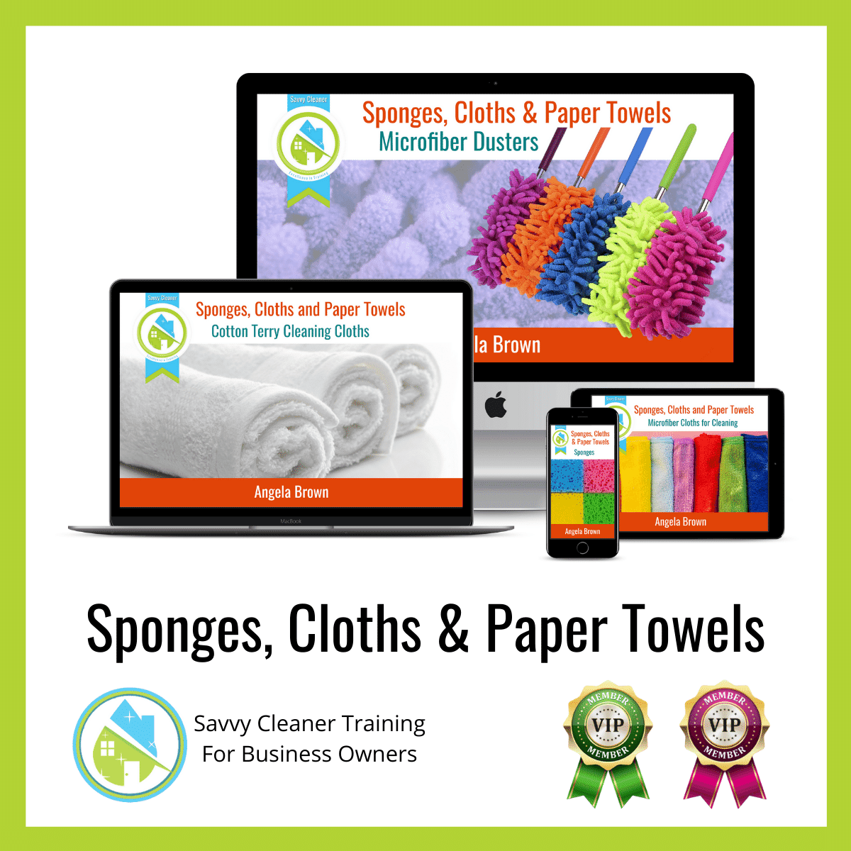 10 Sponges, Cloths, and Paper Towels