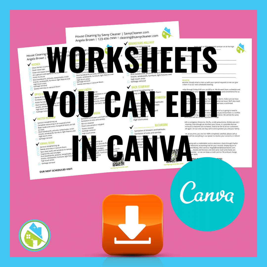 Angela Brown Worksheet You Can Edit in Canva