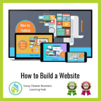 18 How to Build a Website Savvy Cleaner Training