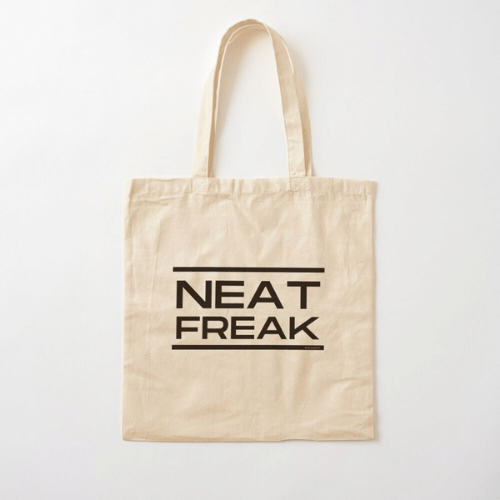 Neat Freak Savvy Cleaner Funny Cleaning Gifts Cotton Tote