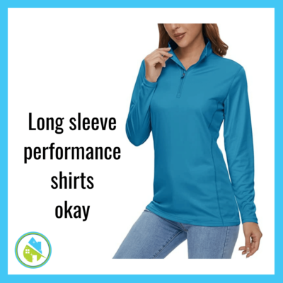 Savvy Cleaner Dress Code - Long Sleeve Performance Top