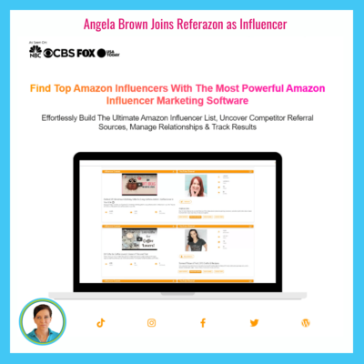 Angela Brown Host of the Ask a House Cleaner Show Joins Referazon as Influencer