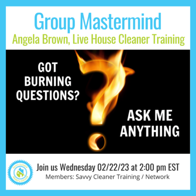 Group Mastermind Burning Questions Ask Me Anything Angela Brown