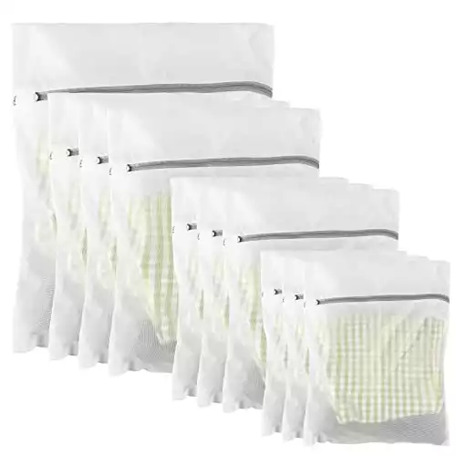10 Pack Mesh Laundry Bags for Delicates