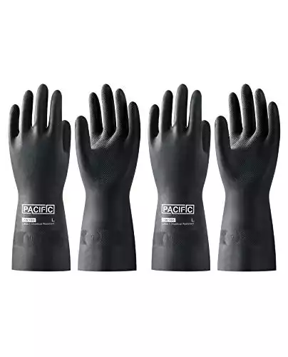 2 Pairs Chemical Resistant Gloves