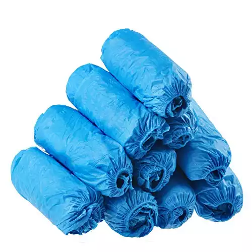 100 Pack Disposable Shoe Covers