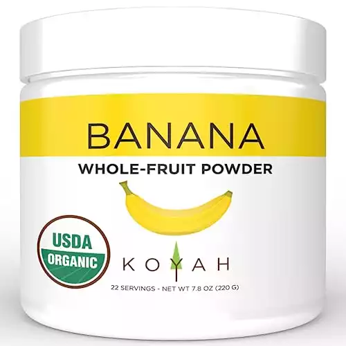 Organic Freeze-dried Banana Powder