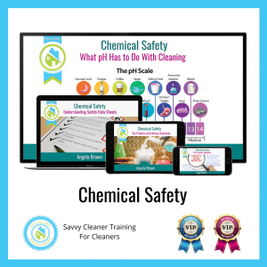 07 Chemical Safety Savvy Cleaner Training Angela Brown