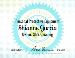 Shianne Garcia Personal Protective Equipment Savvy Cleaner Training