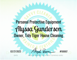 Alyssa Gunderson Personal Protective Equipment Savvy Cleaner Training