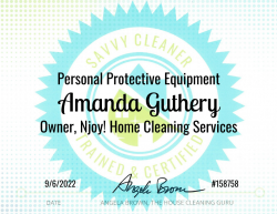 Amanda Guthery Personal Protective Equipment Savvy Cleaner Training