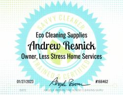 Andrew Resnick Eco Cleaning Supplies Savvy Cleaner Training