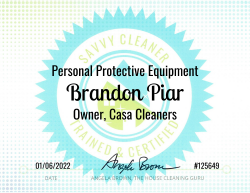 Brandon Piar Personal Protective Equipment Savvy Cleaner Training 1000x772
