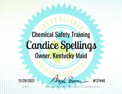 Candice Spellings Chemical Safety Training Savvy Cleaner Training 1000x772