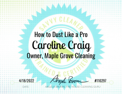 Caroline Craig Dust Like a Pro Savvy Cleaner Training