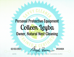 Colleen Leyba Personal Protective Equipment Savvy Cleaner Training