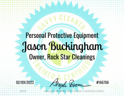 Jason Buckingham Personal Protective Equipment Savvy Cleaner Training