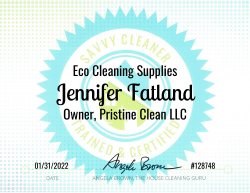Jennifer Fatland Eco Cleaning Supplies Savvy Cleaner Training 1000x772