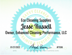 Jesse Russell Eco Cleaning Supplies Savvy Cleaner Training 1000x772