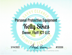 Kelly Sikes Personal Protective Equipment Savvy Cleaner Training