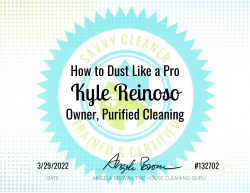 Kyle Reinoso Dust Like a Pro Savvy Cleaner Training