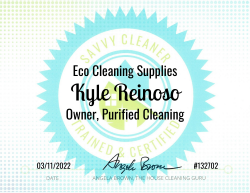 Kyle Reinoso Eco Cleaning Supplies Savvy Cleaner Training