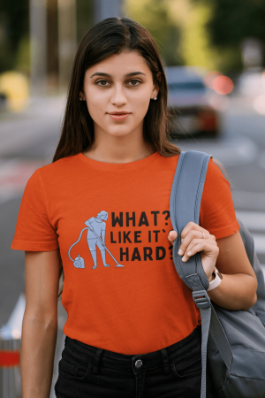 Like it's Hard Savvy Cleaner Funny Cleaning Shirts Women's Standard Tee