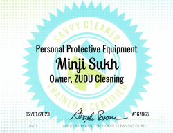Minji Sukh Personal Protective Equipment Savvy Cleaner Training