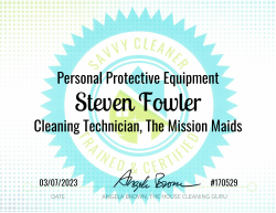 Steven Fowler Personal Protective Equipment Savvy Cleaner Training