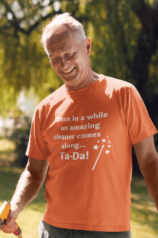 Ta Da Savvy Cleaner Funny Cleaning Shirts Men's Standard T-Shirt