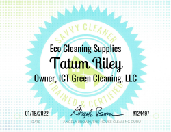 Tatum Riley Eco Cleaning Supplies Savvy Cleaner Training 1000x772