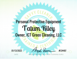 Tatum Riley Personal Protective Equipment Savvy Cleaner Training 1000x772